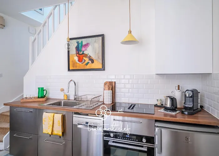 דירה Duplex Raffine Au Mans Tram & Circuit 24h - L'instant Clef לה מאנש